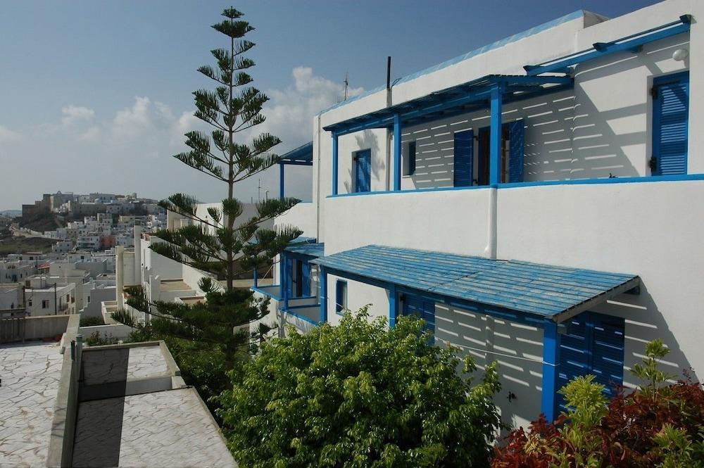 Отель Ocean View Naxos City Экстерьер фото